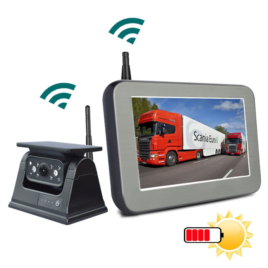 Trail Camera Infrared - Wireless Solar Powered Energy Magnet Reverse