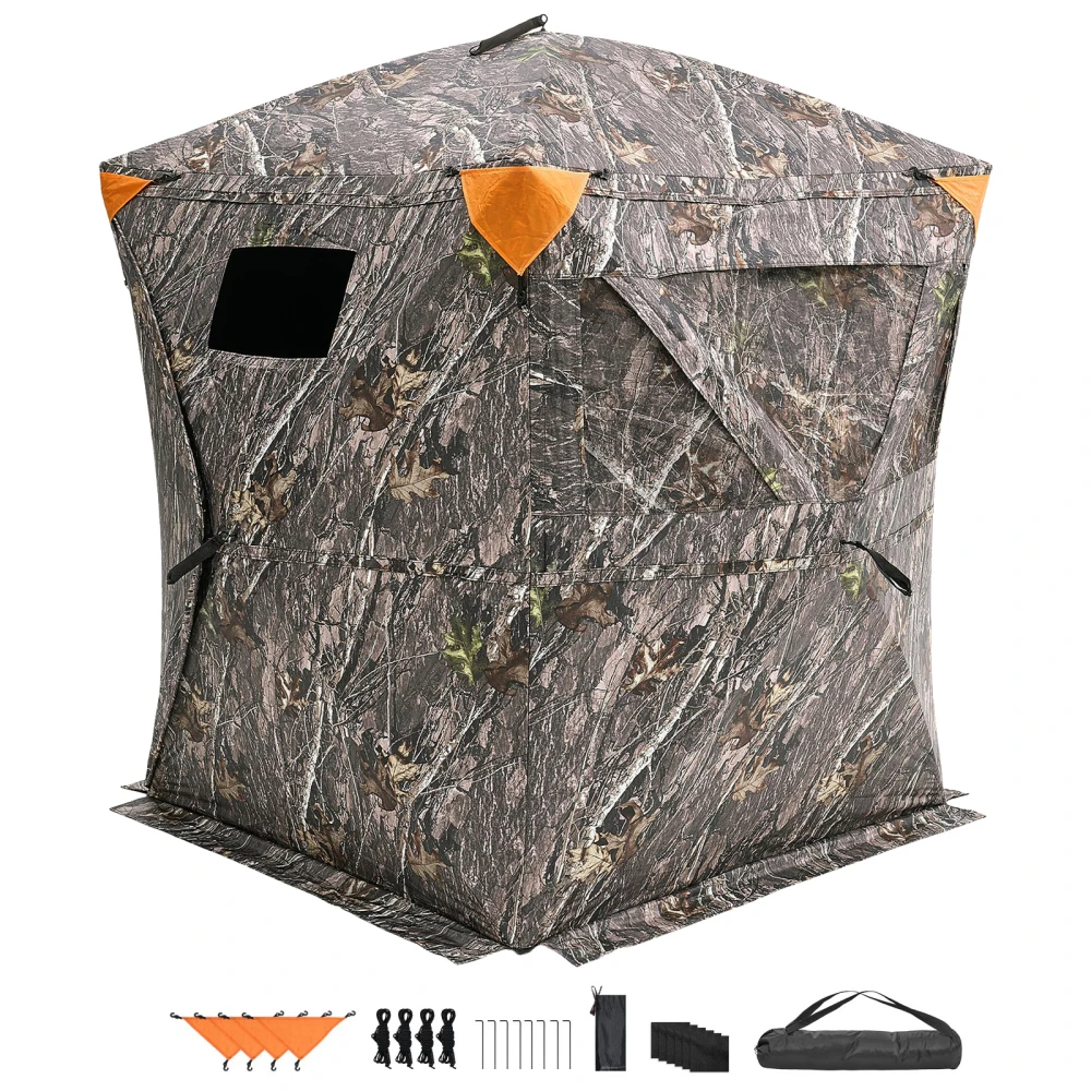 Hunting Blind Fabric - 270° Degree See-Through Pop-Up Hunting Blind