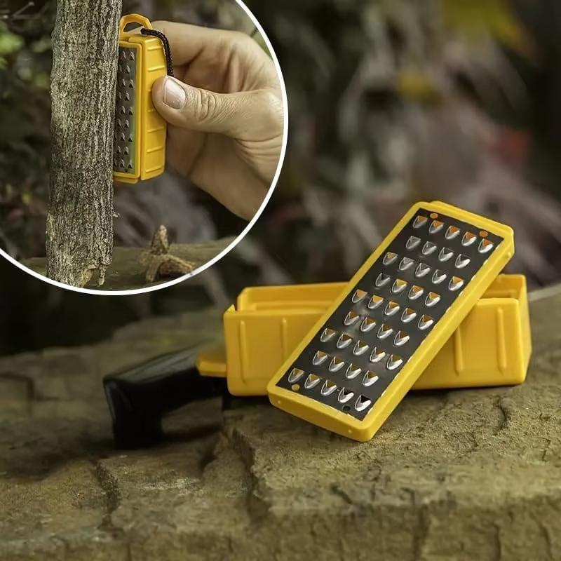 Fire Starter Waterproof - Outdoor Magnifying Glass Card Fire Starter