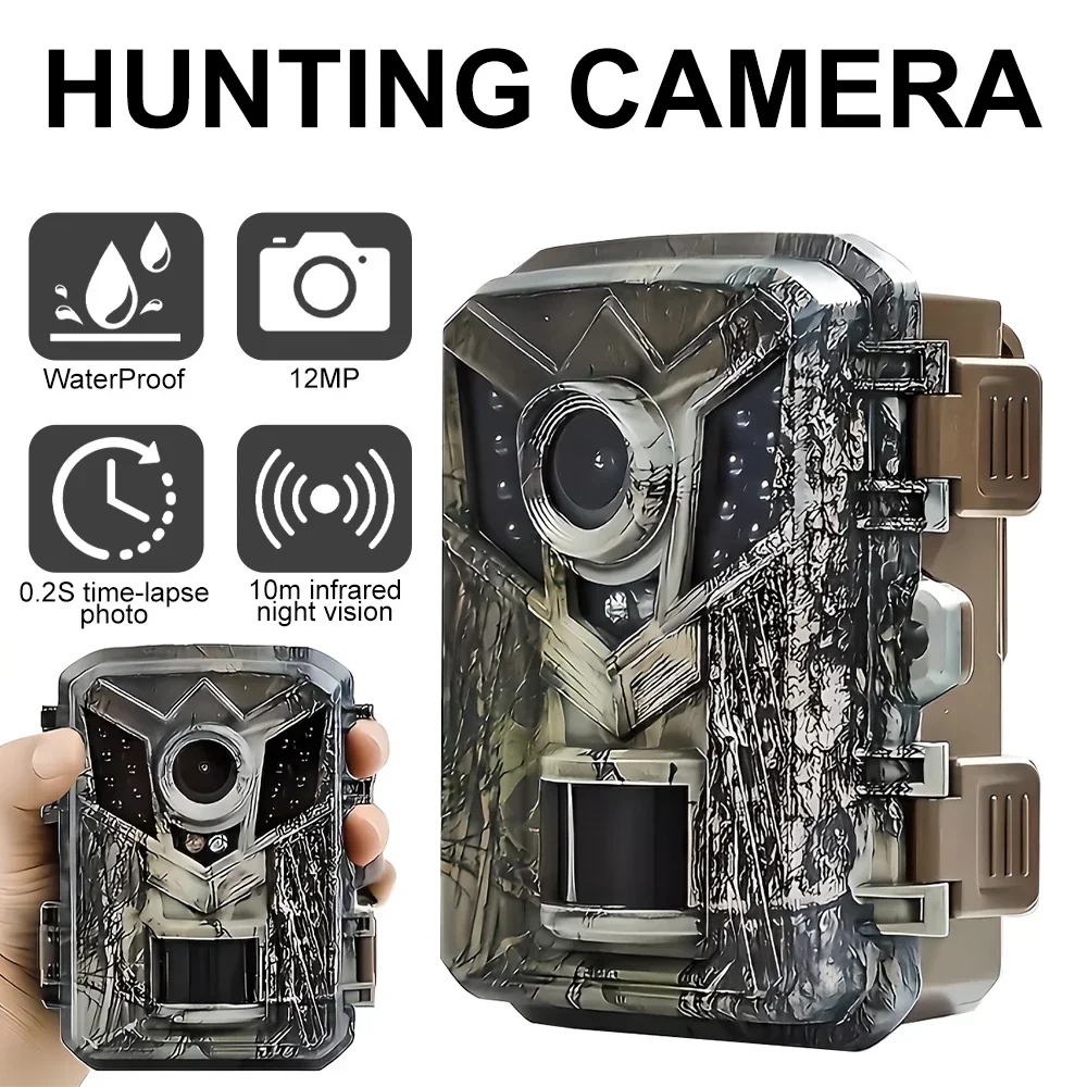 Trail Camera Infrared - Mini HD Hunting Camera with 940nm