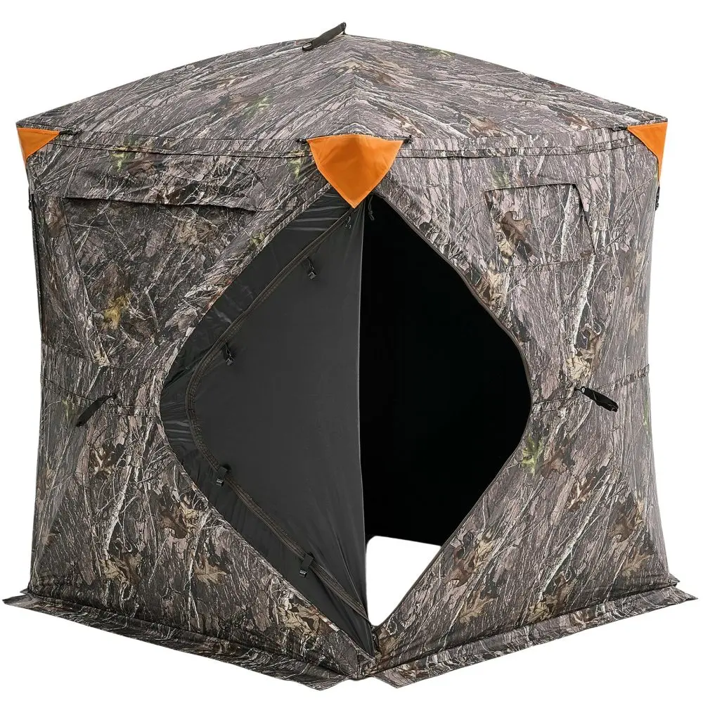 270° Degree See-Through Pop-Up - Hunting Blind Fabric ulasan dan harga