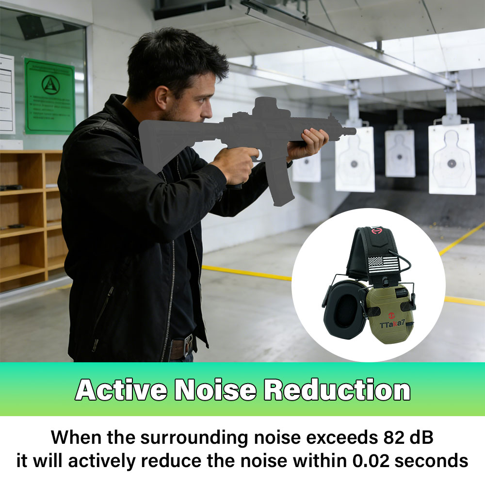 New Tactical Electronic Shooti - Shooting Ear Muff ulasan dan harga