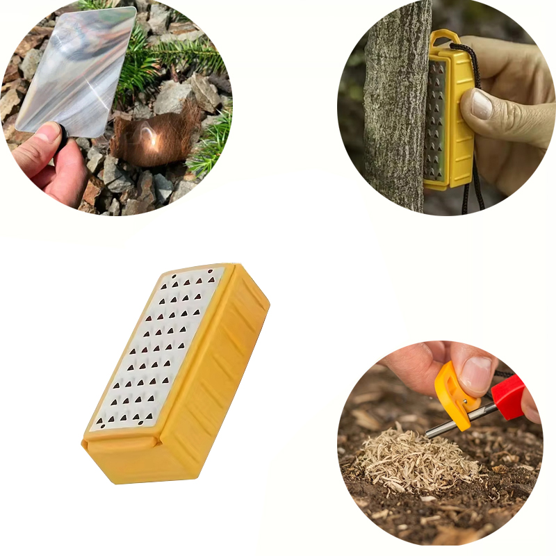 Outdoor Magnifying Glass Card  - Fire Starter Waterproof ulasan dan harga