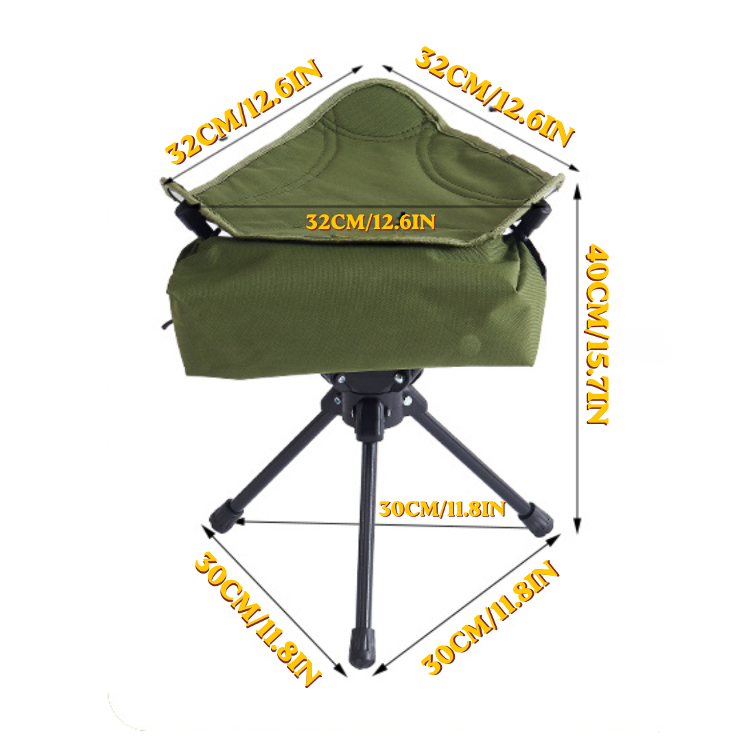 Ultralight 360 Degree Rotating - Hunting And Fishing Outdoor Chairs ulasan dan harga