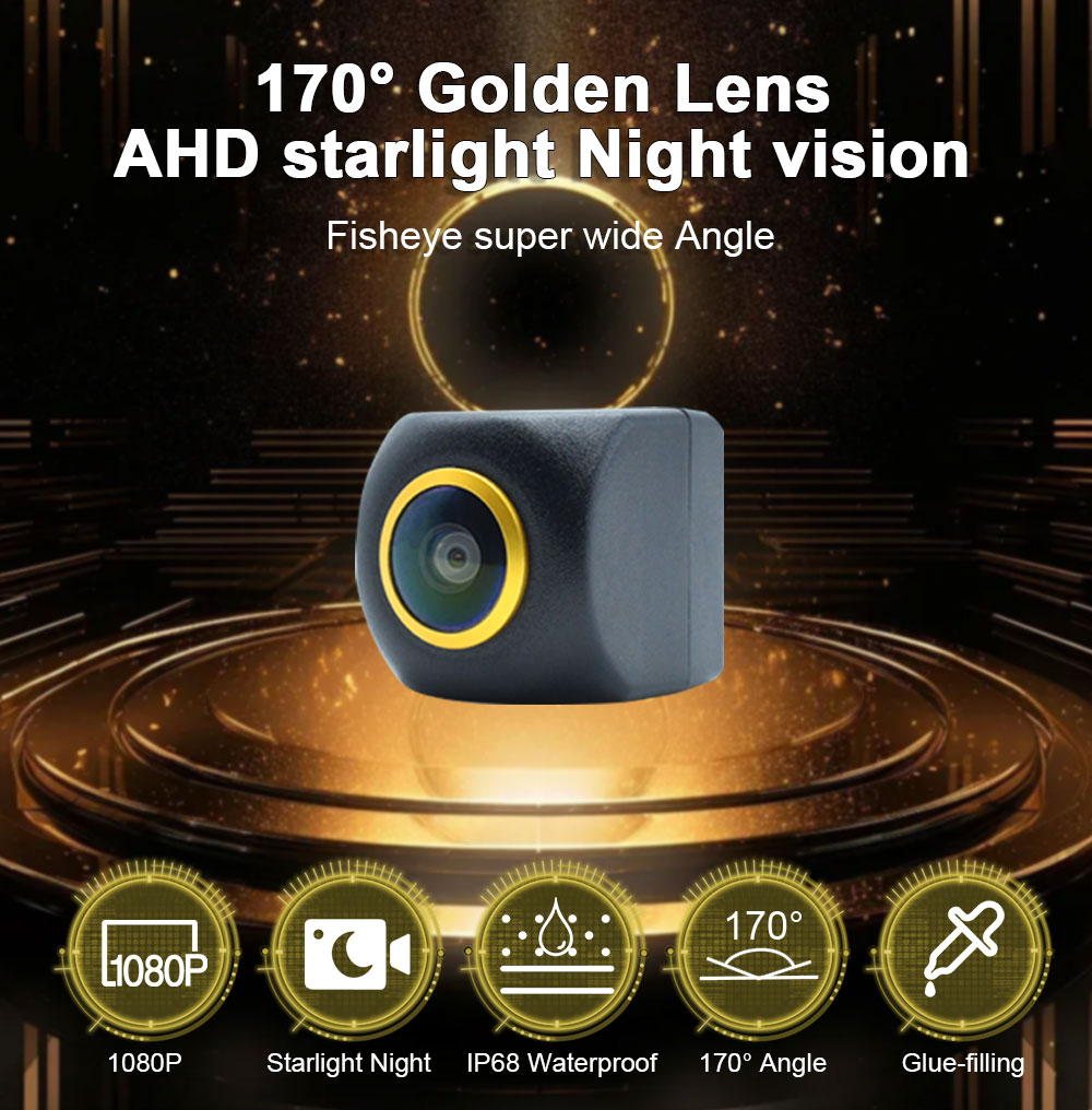 CCD/AHD Vehicle 1080P 170° Gol - Trail Camera Infrared ulasan dan harga
