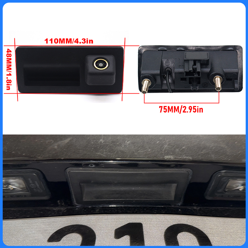 AHD Golden Car Trunk Handle Ca - Trail Camera Infrared ulasan dan harga