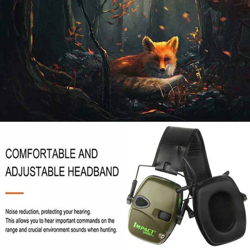 Outdoor Tactical Electronic Sh - Shooting Ear Muff ulasan dan harga