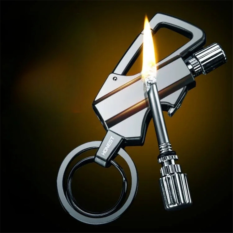 Metal Portable Outdoor Lighter - Fire Starter Waterproof ulasan dan harga