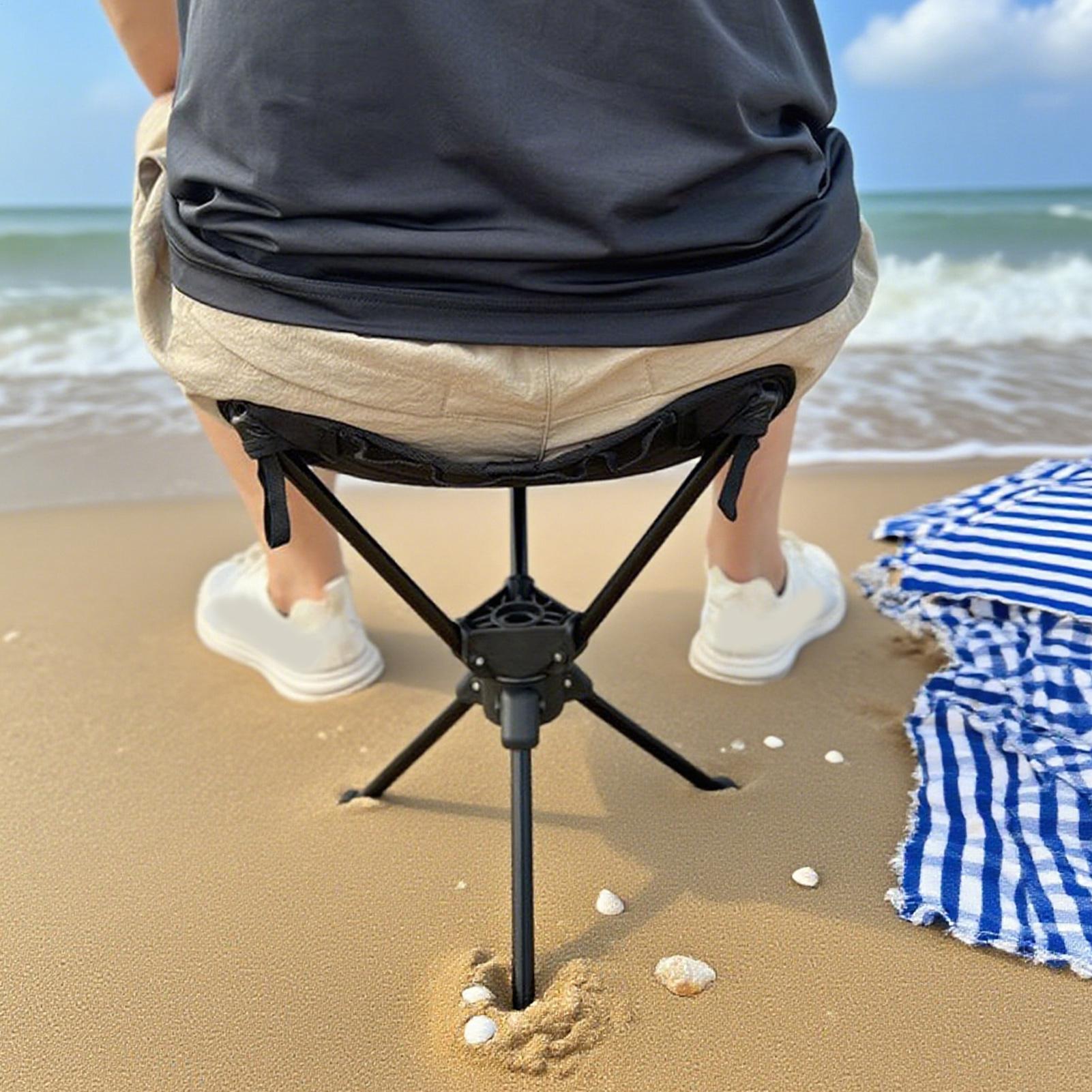 Portable Folding Swivel Campin - Hunting And Fishing Outdoor Chairs ulasan dan harga