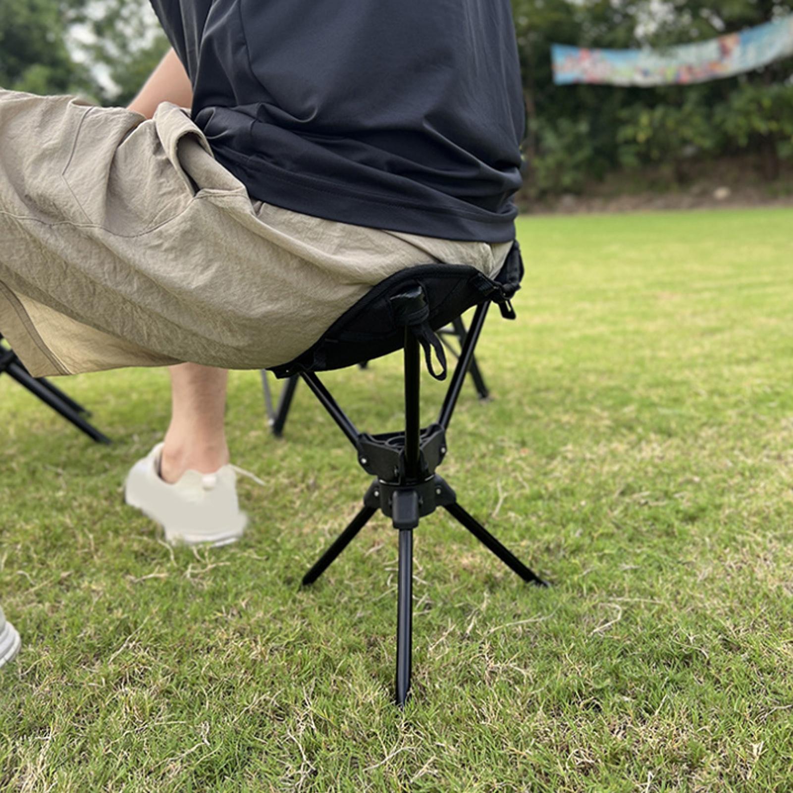 Portable Folding Swivel Campin - Hunting And Fishing Outdoor Chairs ulasan dan harga
