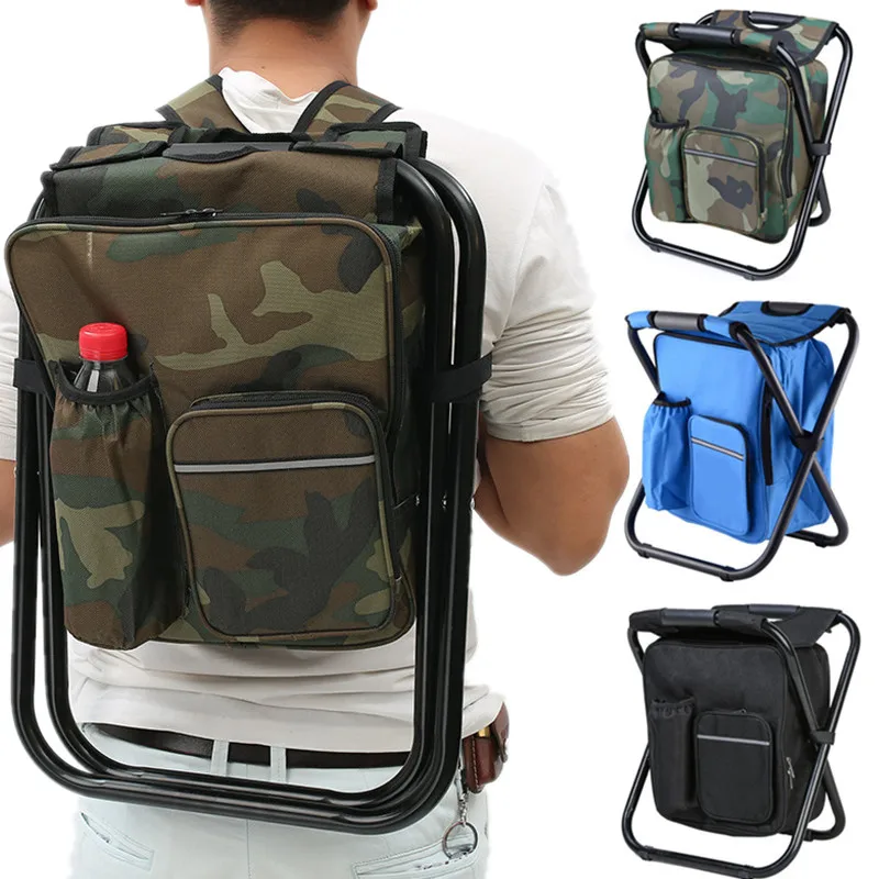 2 in 1 Folding Fishing Chair B - Hunting And Fishing Outdoor Chairs ulasan dan harga