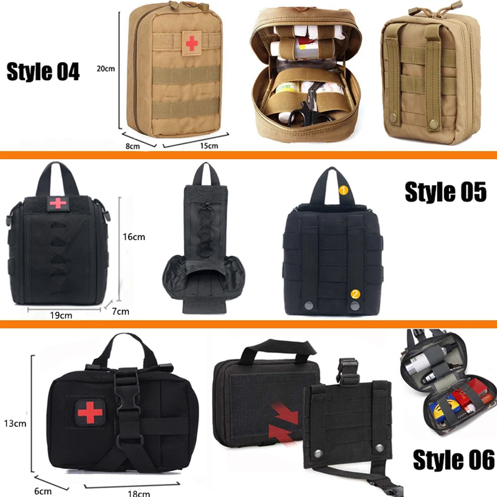Outdoor Camping Trauma First A - Field Dressing Kit ulasan dan harga