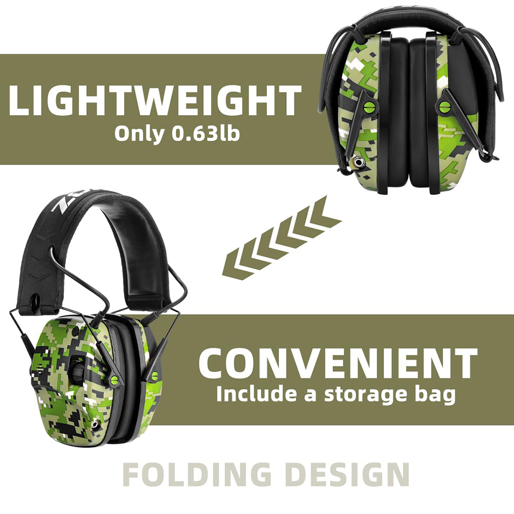 ZOHAN 5.0 Bluetooth Electronic - Shooting Ear Muff ulasan dan harga