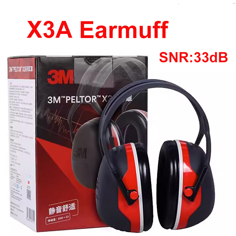 3M 33dB Soundproof X3A earmuff - Shooting Ear Muff ulasan dan harga