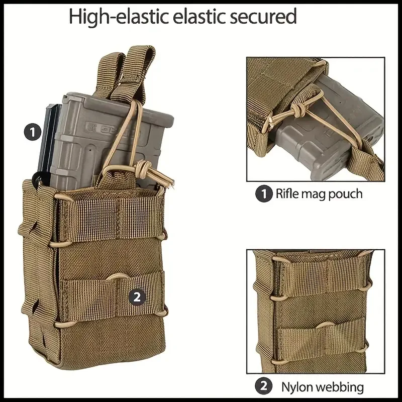 5.56 7.62 Molle Single Double  - Outdoor Hunting Magazines ulasan dan harga