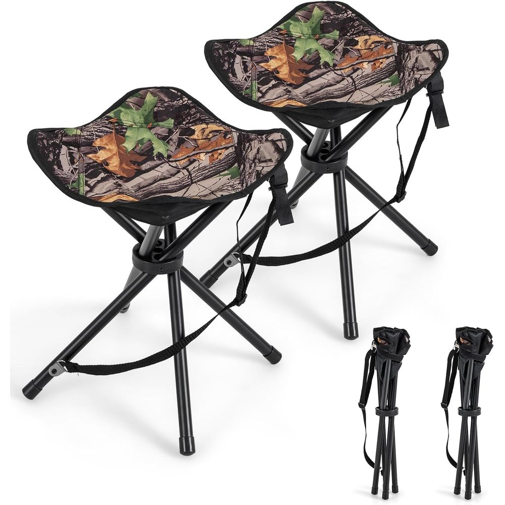 2 Pack Portable Tripod Lightwe - Hunting And Fishing Outdoor Chairs ulasan dan harga