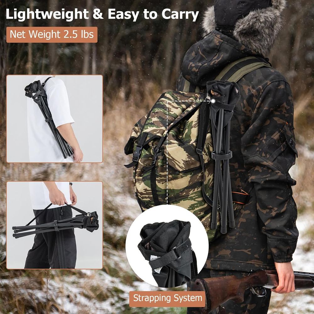 2 Pack Portable Tripod Lightwe - Hunting And Fishing Outdoor Chairs ulasan dan harga