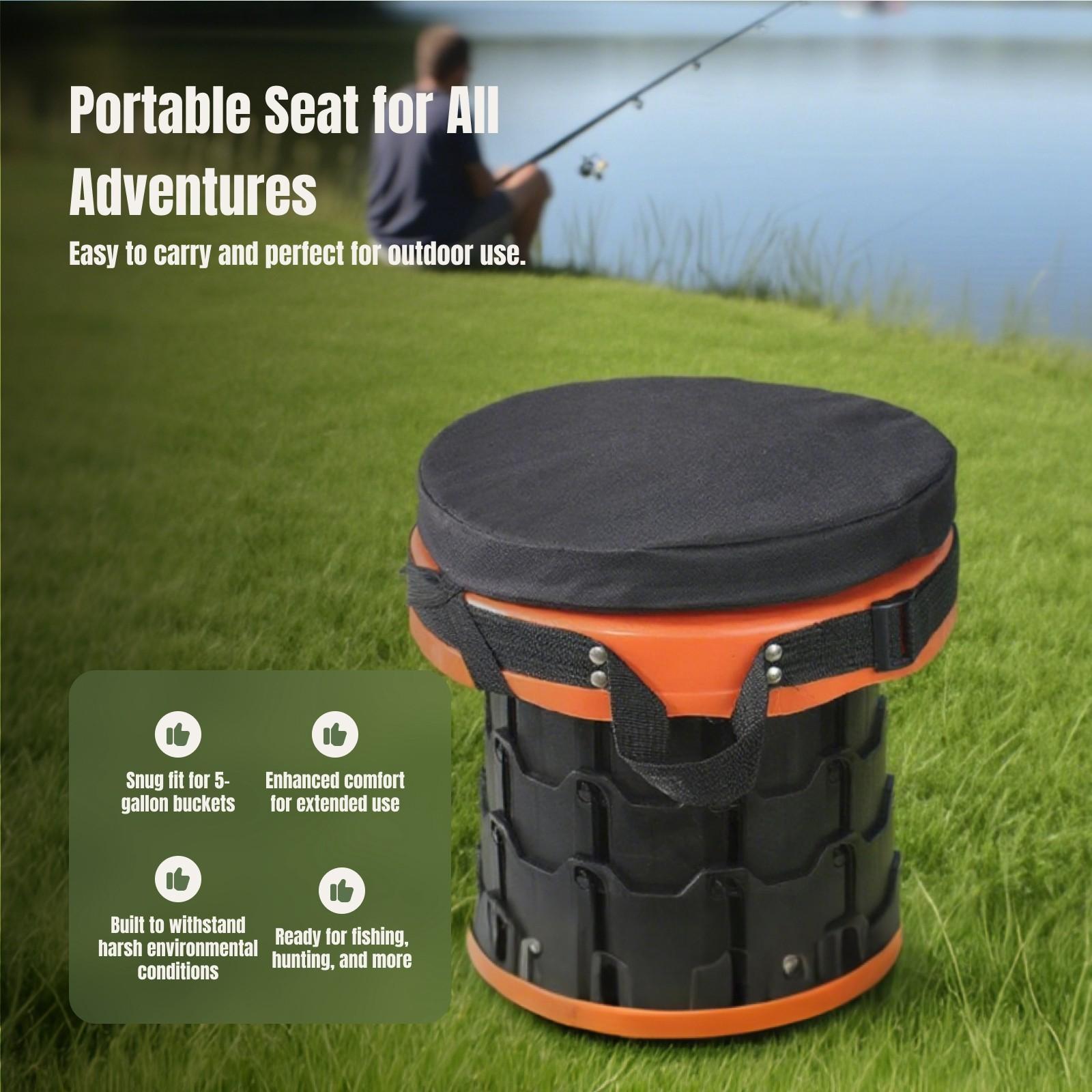 360 Swivel Bucket Seat Waterpr - Hunting And Fishing Outdoor Chairs ulasan dan harga