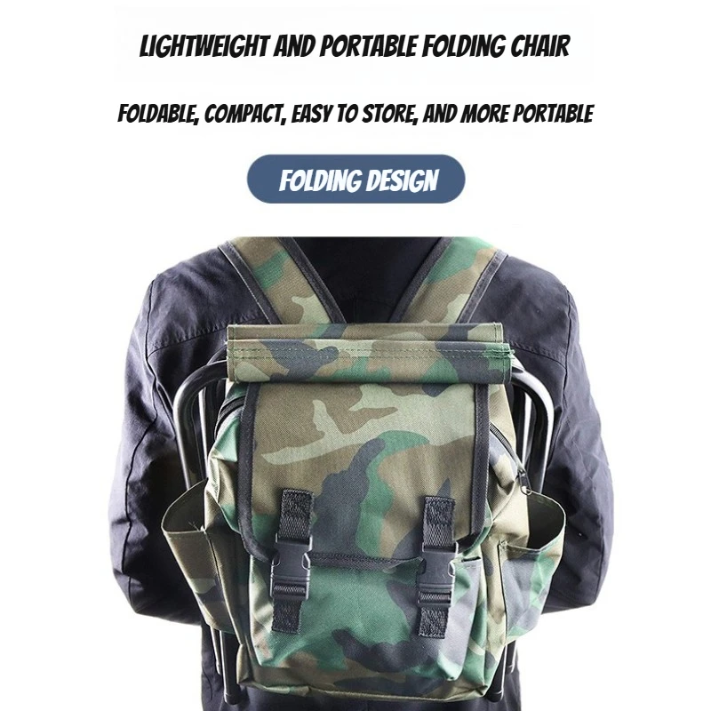 2 In 1 Folding Fishing Chair B - Hunting And Fishing Outdoor Chairs ulasan dan harga