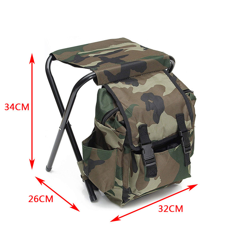 2 In 1 Folding Fishing Chair B - Hunting And Fishing Outdoor Chairs ulasan dan harga