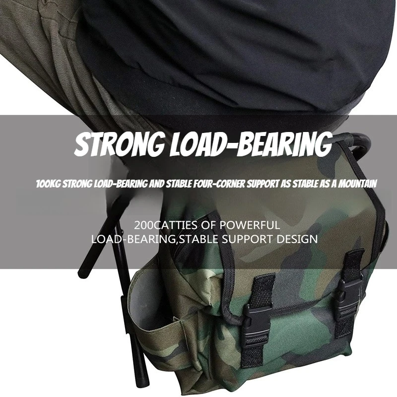 2 In 1 Folding Fishing Chair B - Hunting And Fishing Outdoor Chairs ulasan dan harga